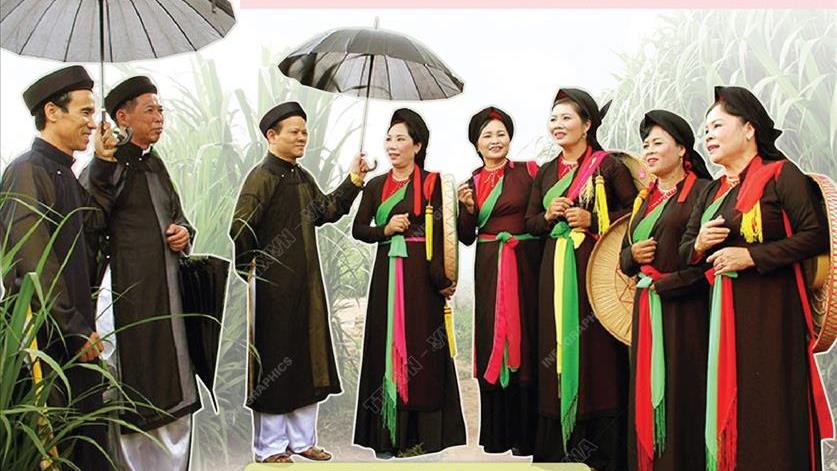 Dân ca quan họ Bắc Ninh (UNESCO ghi danh năm 2009)
