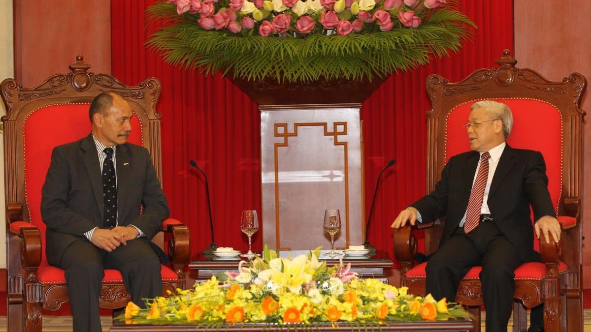 Toàn quyền New Zealand Jerry Mateparae thăm cấp Nhà nước tới Việt Nam (3-8/8/2013)