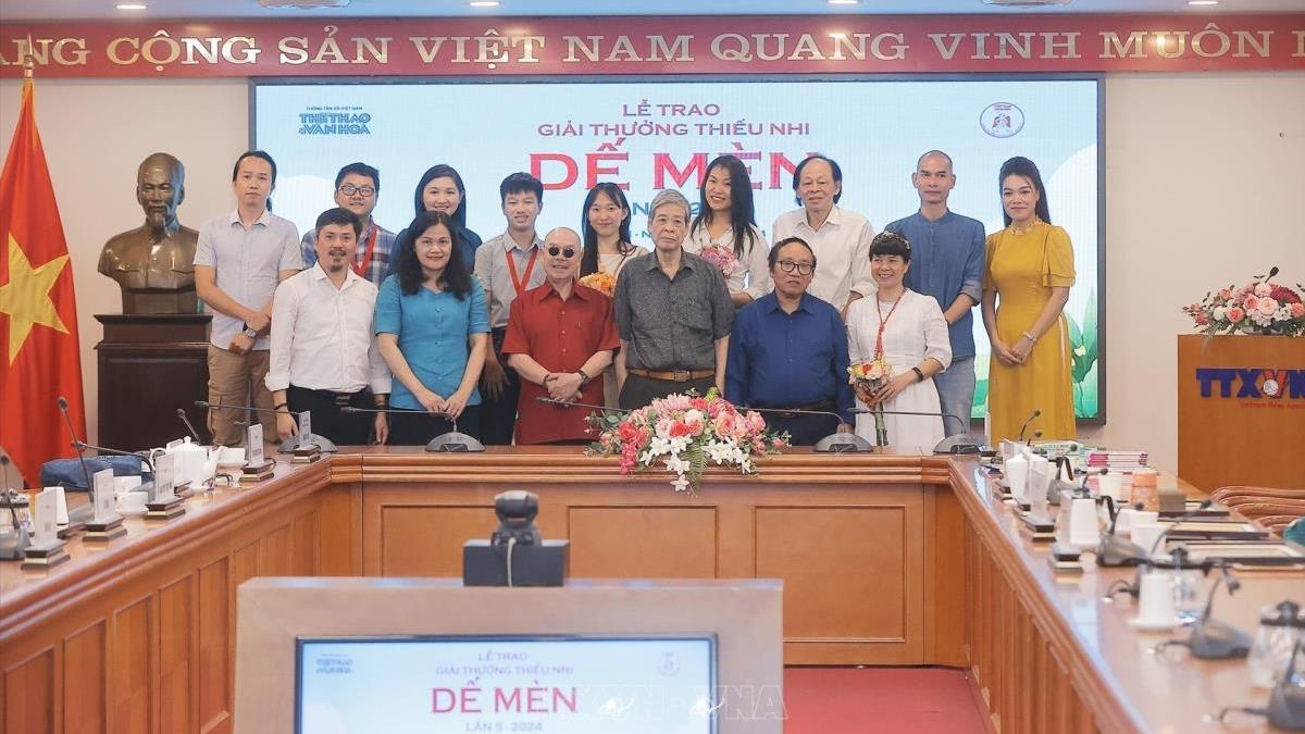 Giải thưởng Thiếu nhi Dế Mèn lần thứ 5 năm 2024