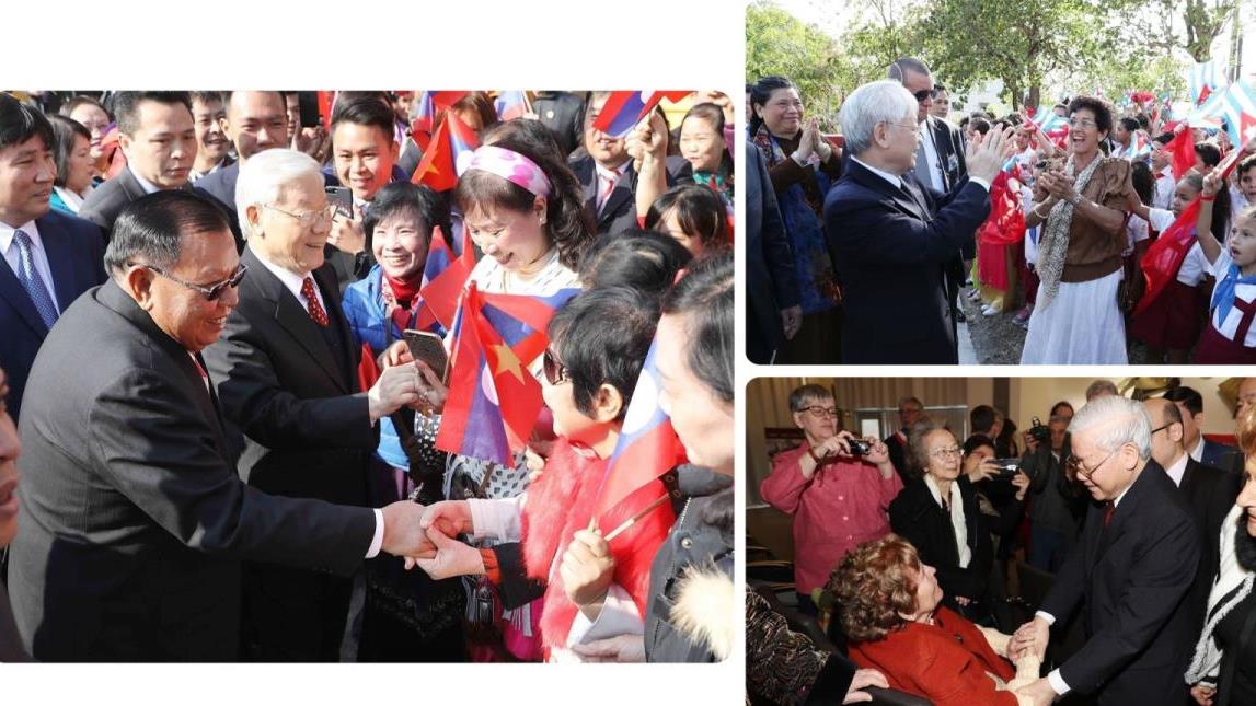 Tình cảm của bạn bè quốc tế dành cho Tổng Bí thư Nguyễn Phú Trọng