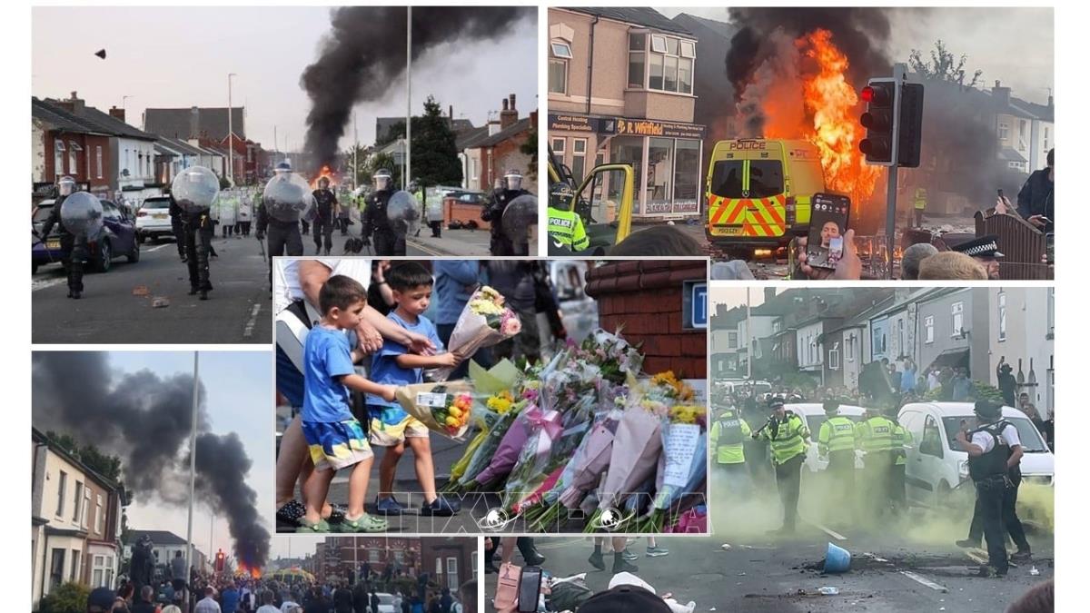 Làn sóng bạo loạn nghiêm trọng ở Anh: Hiểm họa của tin giả