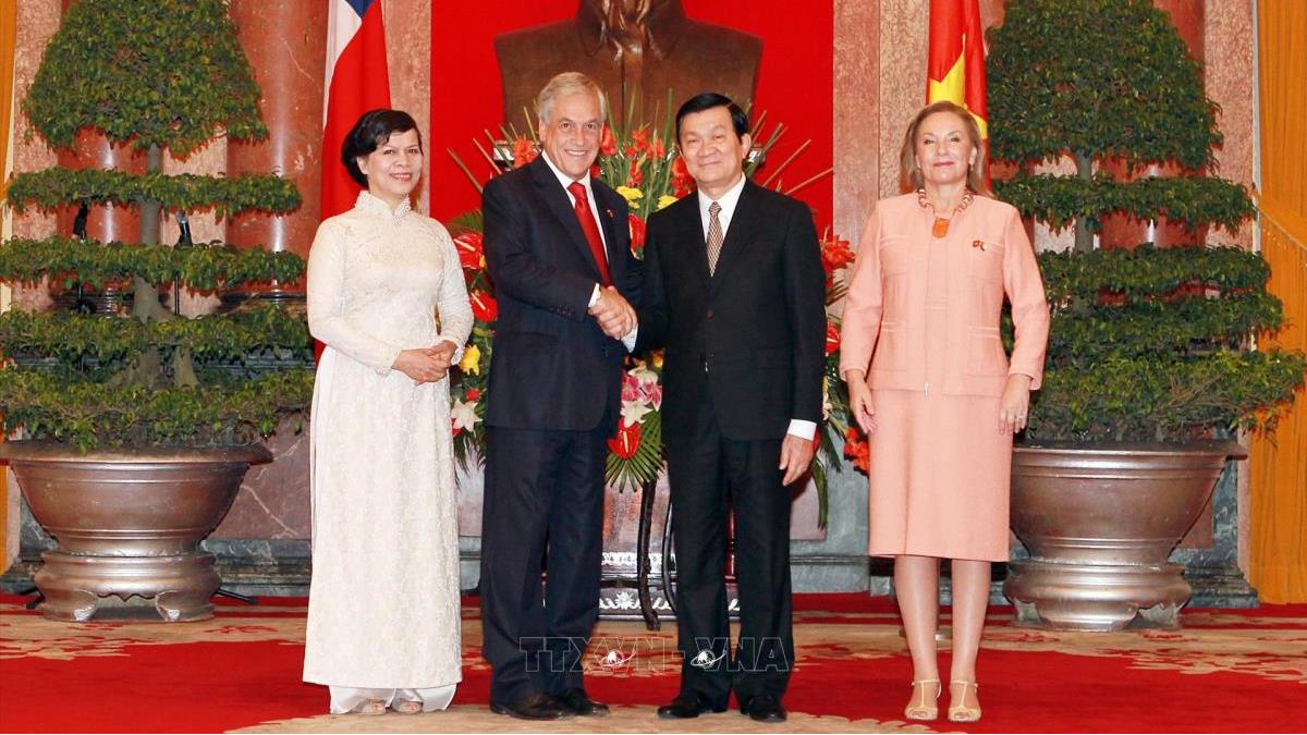 Tổng thống Chile Sebastián Piñera Echenique thăm chính thức Việt Nam (21-25/3/2012)