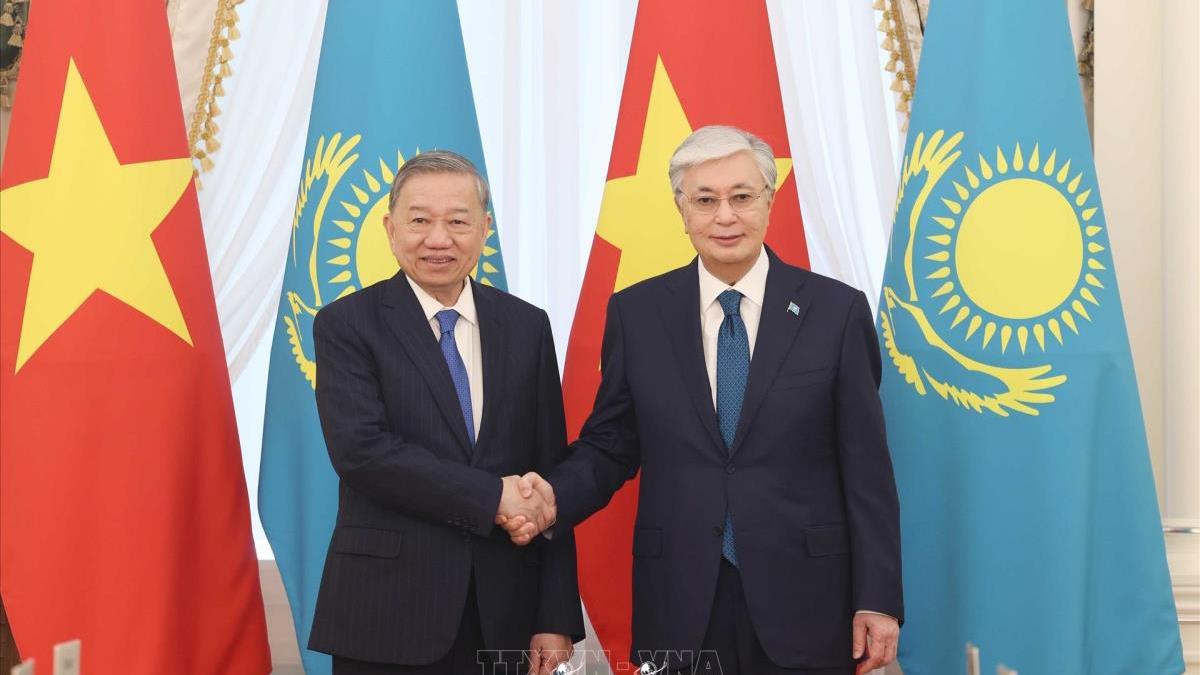 Tổng Bí thư Tô Lâm thăm cấp Nhà nước Cộng hòa Kazakhstan - NÂNG CẤP QUAN HỆ ĐỐI TÁC CHIẾN LƯỢC (5-7/5/2025)