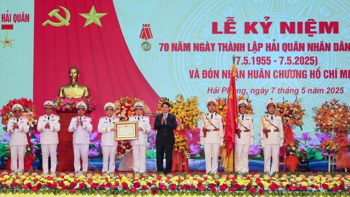 70 năm Hải quân nhân dân Việt Nam Anh hùng (7/5/1955 - 7/5/2025)