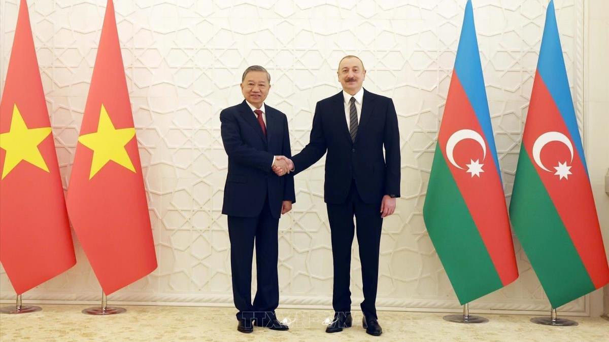 Tổng Bí thư Tô Lâm thăm cấp Nhà nước Cộng hòa Azerbaijan - NÂNG CẤP QUAN HỆ ĐỐI TÁC CHIẾN LƯỢC (7-8/5/2025)