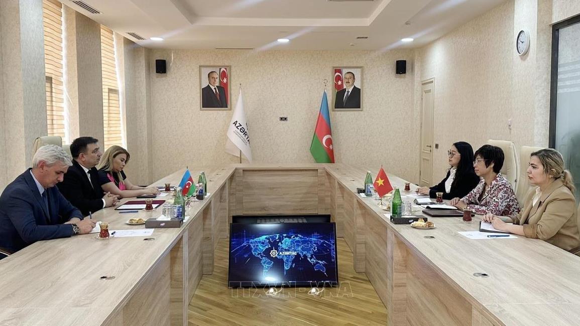 Quan hệ hợp tác giữa TTXVN và Hãng thông tấn Azertac (Azerbaijan)