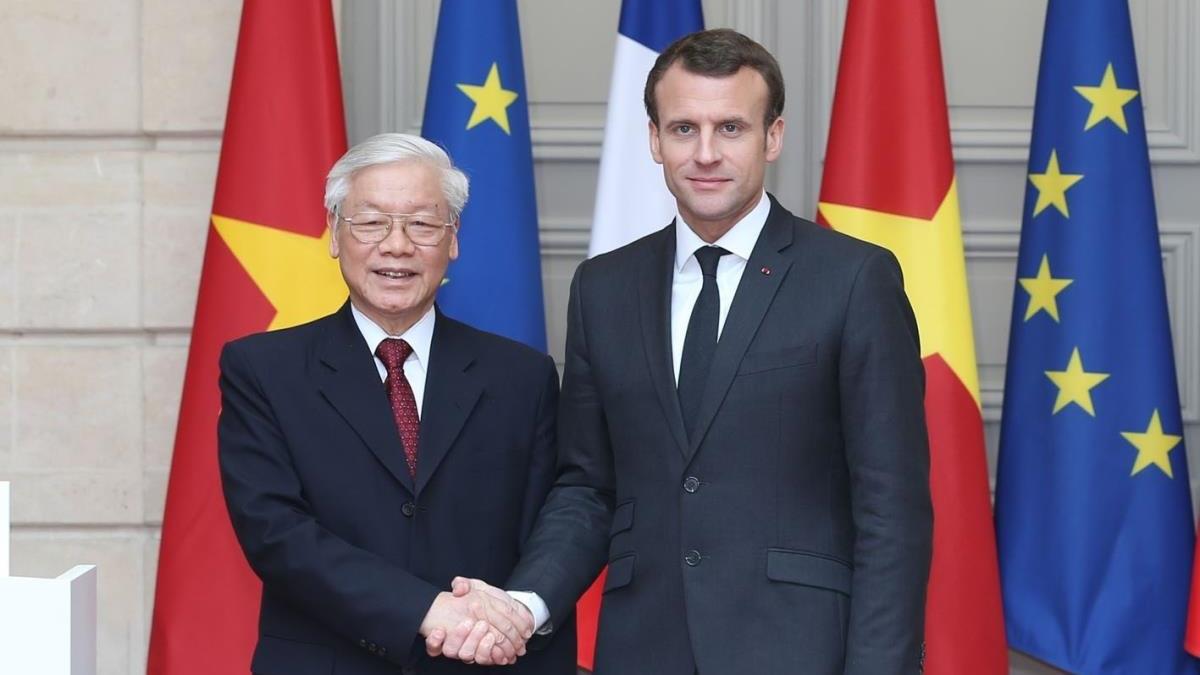 Tổng Bí thư Nguyễn Phú Trọng  thăm chính thức Cộng hòa Pháp (25 - 27/3/2018)