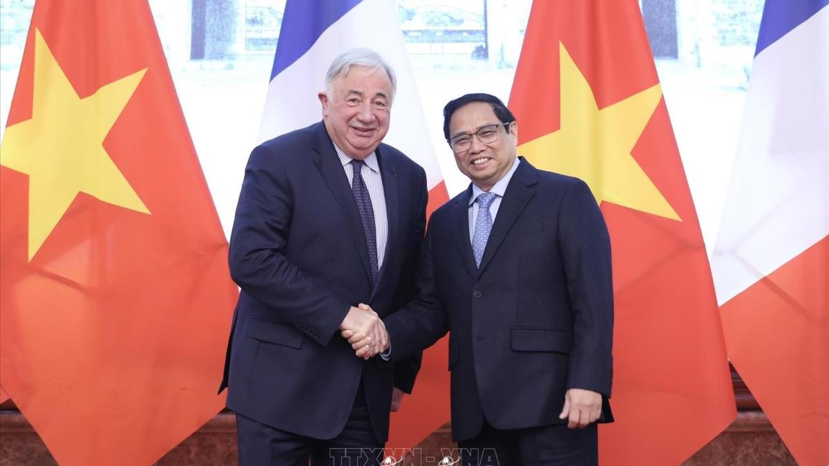 Chủ tịch Thượng viện Cộng hòa Pháp Gérard Larcher thăm chính thức Việt Nam (8-9/12/2022)