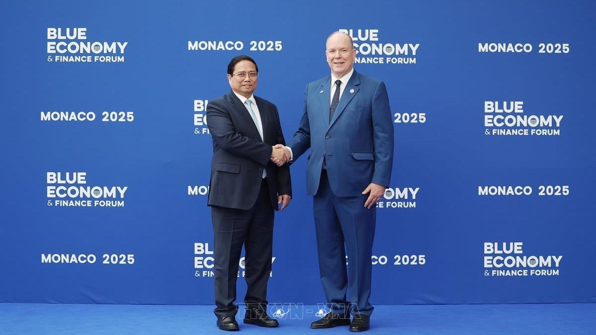 Thủ tướng Phạm Minh Chính dự Diễn đàn Tài chính và Kinh tế Xanh tại Monaco, nhân tham dự Hội nghị Đại dương Liên hợp quốc tại Pháp (8/6/2025)