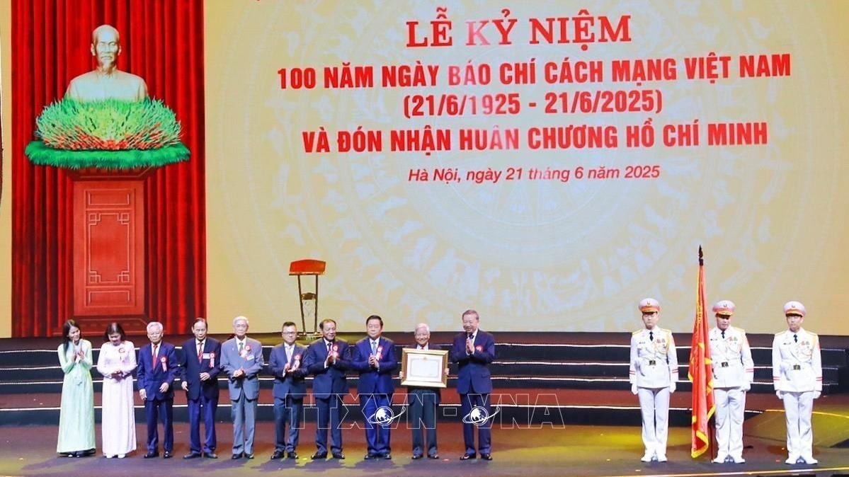 100 năm báo chí cách mạng Việt Nam (21/6/1925 - 21/6/2025)