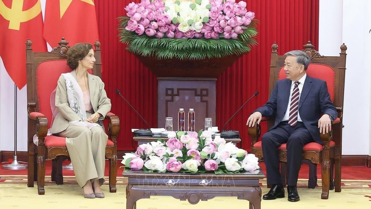 Tổng Giám đốc UNESCO Audrey Azoulay thăm chính thức Việt Nam (26-29/6/2025)