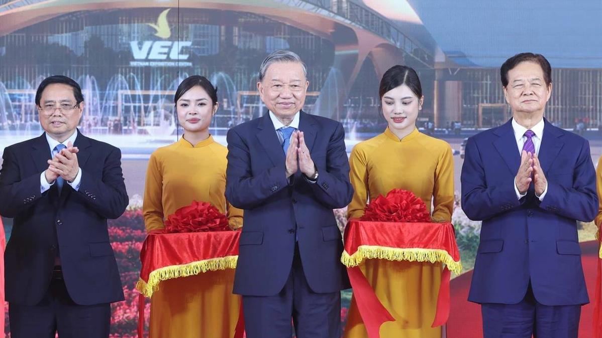 Tổng Bí thư dự Lễ khánh thành, khởi công các dự án, công trình chào mừng 80 năm Quốc khánh 