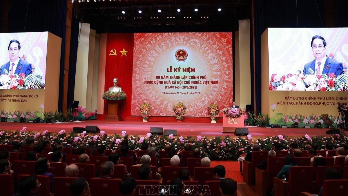 80 năm thành lập Chính phủ nước Cộng hòa xã hội chủ nghĩa Việt Nam