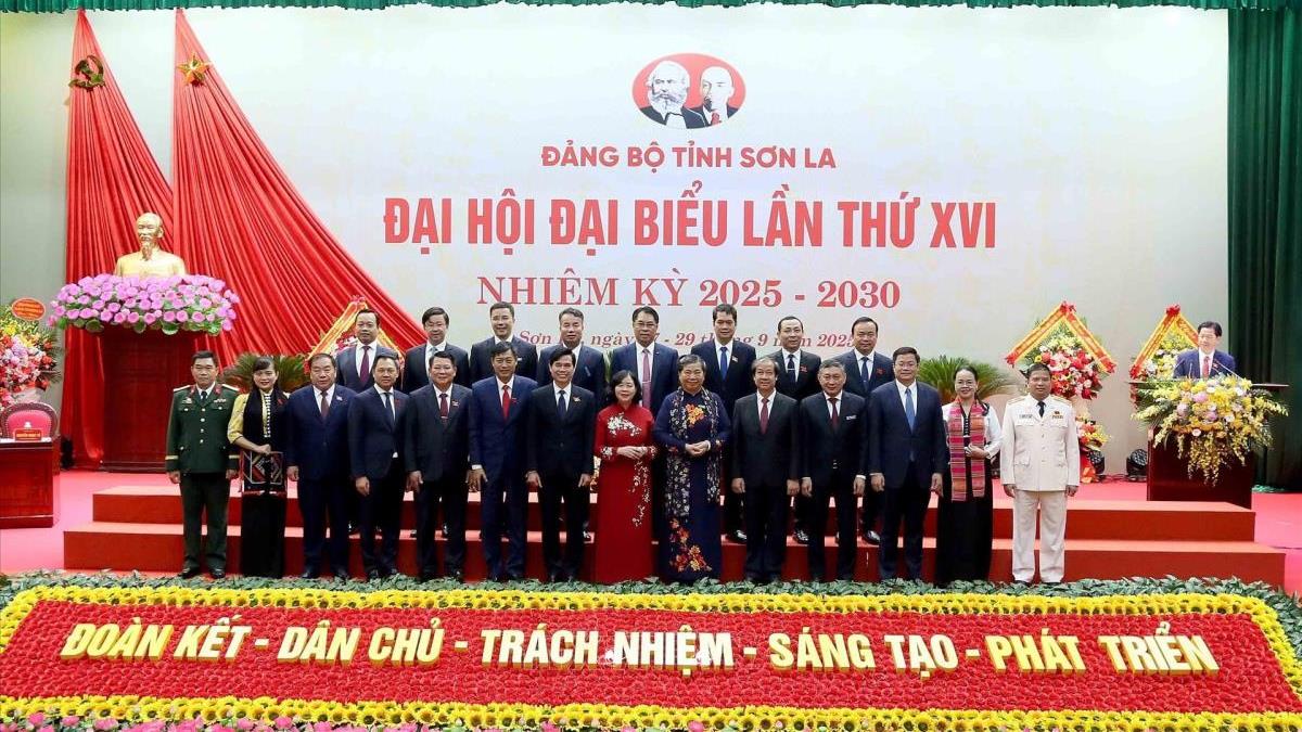  Đại hội Đảng bộ tỉnh SƠN LA nhiệm kỳ 2025-2030 (27 - 29/9/2025)