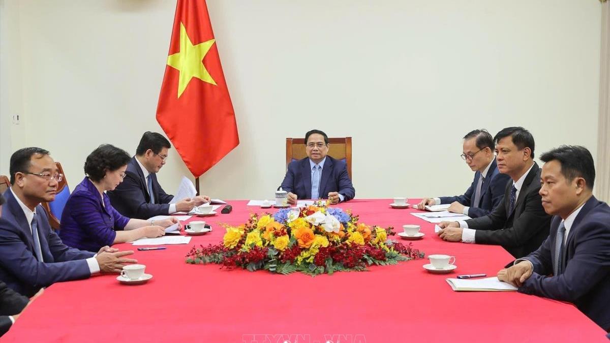 Thủ tướng Phạm Minh Chính điện đàm Thủ tướng Đức Friedrich Merz (29/9/2025)