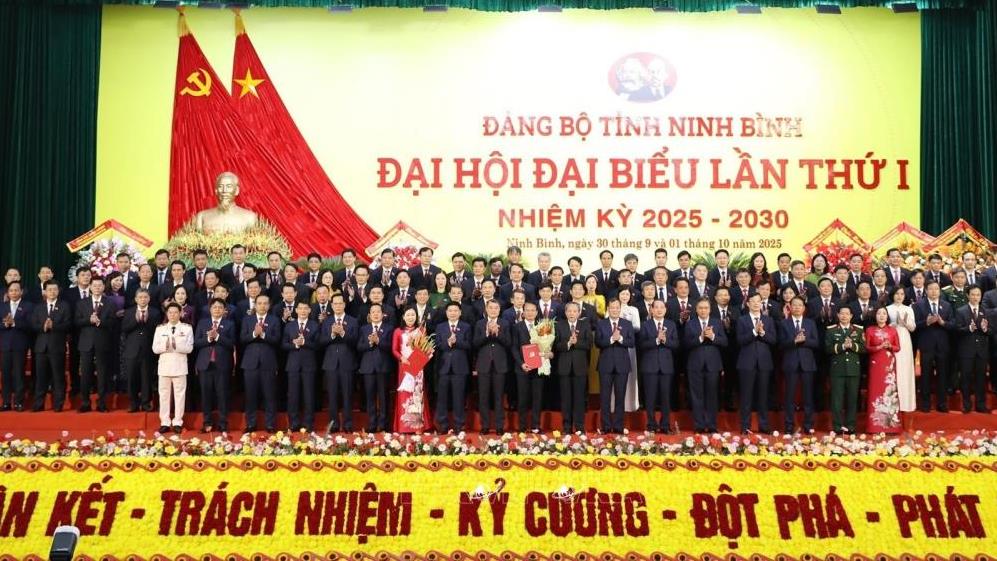 Đại hội Đảng bộ tỉnh NINH BÌNH nhiệm kỳ 2025-2030 (30/9-1/10/2025)