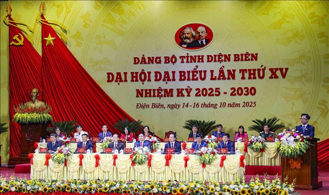 Đại hội Đảng bộ tỉnh ĐIỆN BIÊN nhiệm kỳ 2025 -2030 (14-16/10/2025)