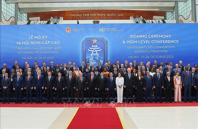 Lễ mở ký Công ước Liên hợp quốc về chống tội phạm mạng - Công ước Hà Nội