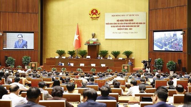 Hội nghị quán triệt Chỉ thị của Bộ Chính trị triển khai công tác bầu cử: Quy trình các bước hiệp thương giới thiệu người ứng cử