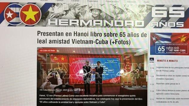 65 năm quan hệ Việt Nam-Cuba (2/12/1960-2/12/2025)