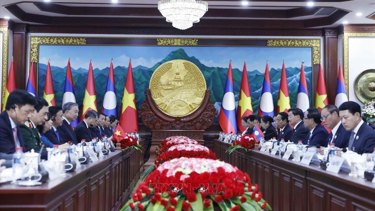 Tổng Bí thư Tô Lâm thăm cấp Nhà nước CHDCND Lào và dự Lễ kỷ niệm 50 năm Quốc khánh Lào (1-2/12/2025)