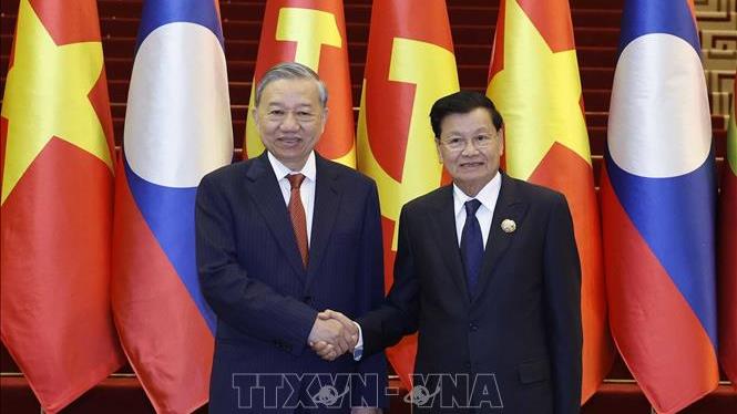 Tuyên bố chung Việt Nam - Lào nhân chuyến thăm của Tổng Bí thư Tô Lâm tới Lào         