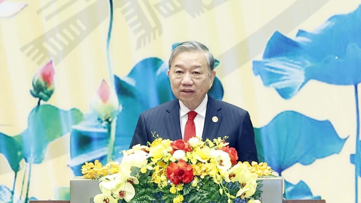 Tổng Bí thư Tô Lâm: Quốc hội tiếp tục đổi mới mạnh mẽ tư duy lập pháp, theo hướng kiến tạo và dẫn dắt phát triển