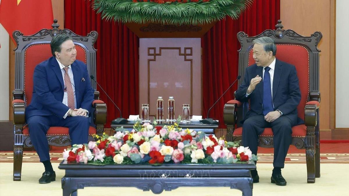 Tổng Bí thư Tô Lâm tiếp Đại sứ Hoa Kỳ chào từ biệt nhân kết thúc nhiệm kỳ công tác tại Việt Nam