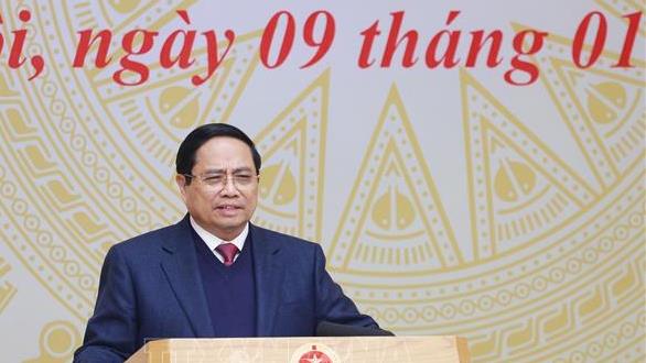 Thủ tướng Chính phủ Phạm Minh Chính chủ trì Hội nghị toàn quốc thúc đẩy đầu tư công năm 2025 và năm 2026.