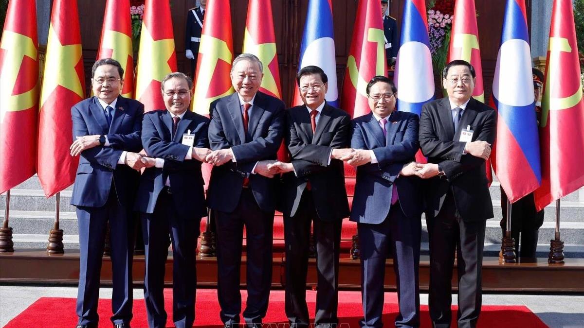 Tổng Bí thư Tô Lâm thăm cấp Nhà nước tới Lào (5/2/2026)