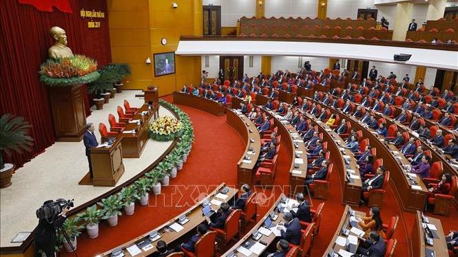 Thông báo Hội nghị lần thứ hai Ban Chấp hành Trung ương Đảng khóa XIV