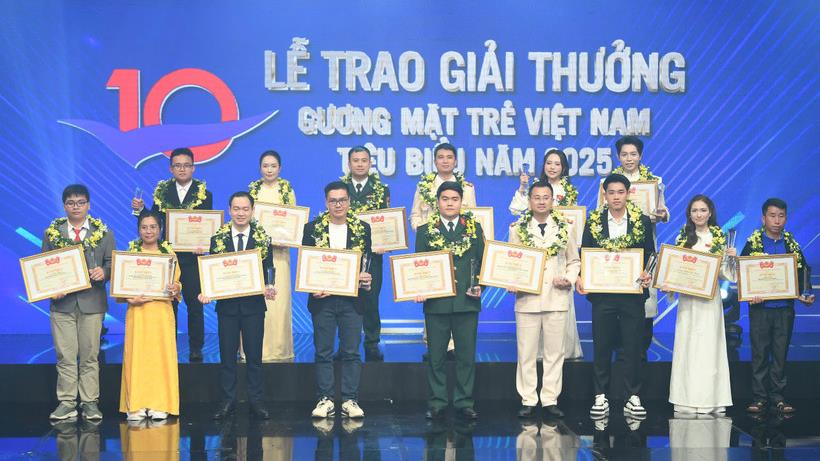 Gương mặt trẻ Việt Nam tiêu biểu năm 2025