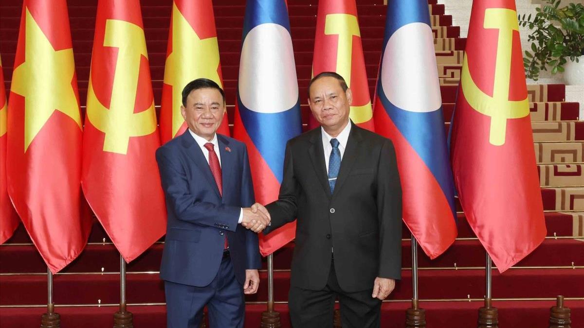 Thường trực Ban Bí thư Trần Cẩm Tú thăm chính thức Cộng hòa Dân chủ Nhân dân Lào (9/4/2026)