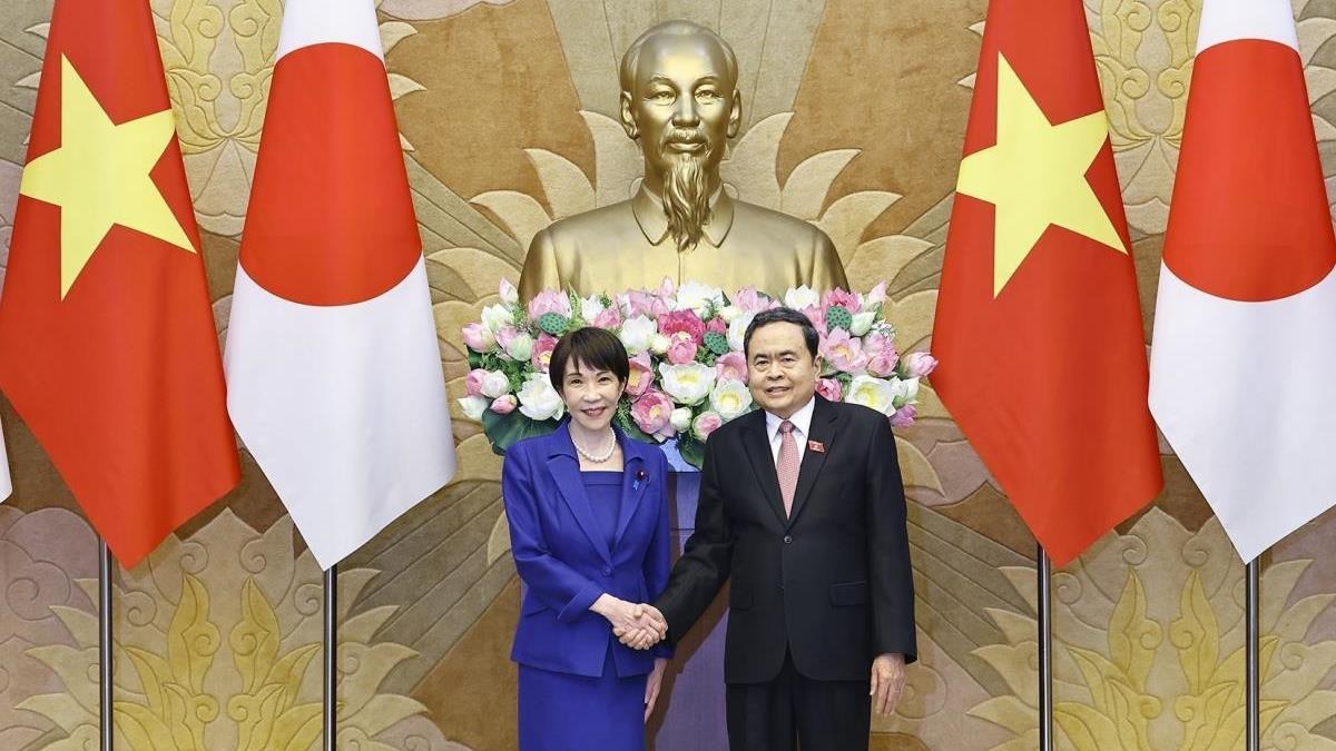 Chủ tịch Quốc hội Trần Thanh Mẫn hội kiến Thủ tướng Nhật Bản Takaichi Sanae