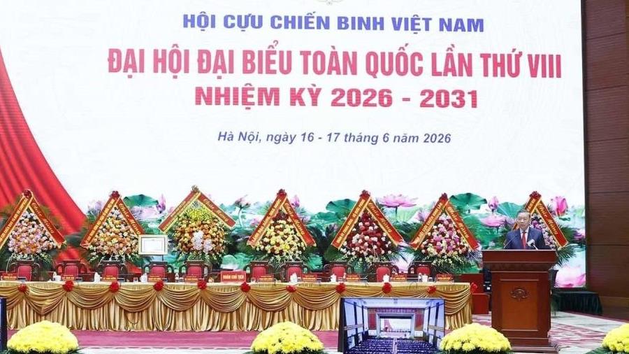 Tổng Bí thư, Chủ tịch nước Tô Lâm: Tiếp tục xây dựng Hội Cựu chiến binh Việt Nam vững mạnh toàn diện
