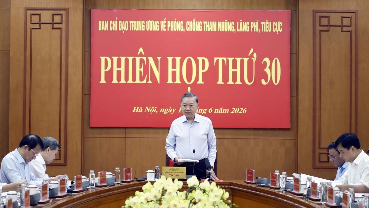Tổng Bí thư, Chủ tịch nước Tô Lâm: Tập trung xử lý dứt điểm các vụ án, vụ việc nghiêm trọng, phức tạp