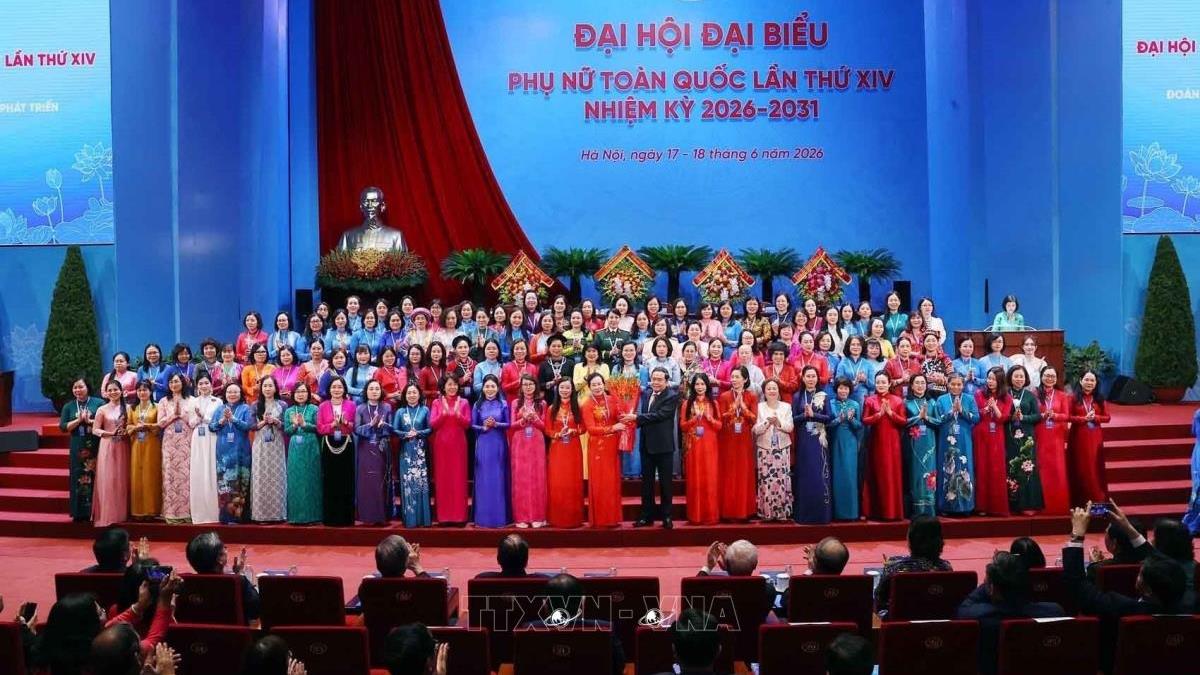 Đại hội Phụ nữ toàn quốc lần thứ XIV, nhiệm kỳ 2026-2031 (17-18/6/2026)