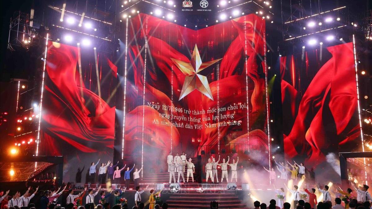           Gala Tổ quốc bình yên - bản trường ca nghệ thuật về lực lượng An ninh nhân dân