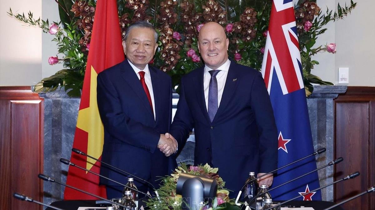 Tổng Bí thư, Chủ tịch nước Tô Lâm thăm cấp Nhà nước tới New Zealand (12 - 14/8/2026)