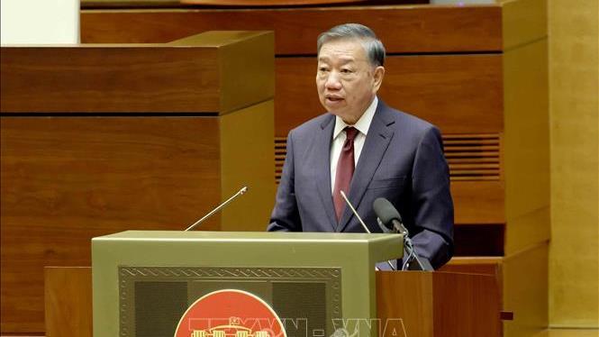 Phát biểu của Tổng Bí thư, Chủ tịch nước Tô Lâm tại Hội nghị toàn quốc nghiên cứu, học tập, quán triệt và triển khai thực hiện một số Nghị quyết, Chỉ thị của Bộ Chính trị