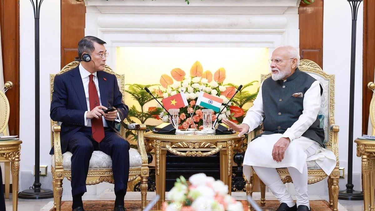 Thủ tướng Chính phủ Lê Minh Hưng hội đàm với Thủ tướng Ấn Độ Narendra Modi
