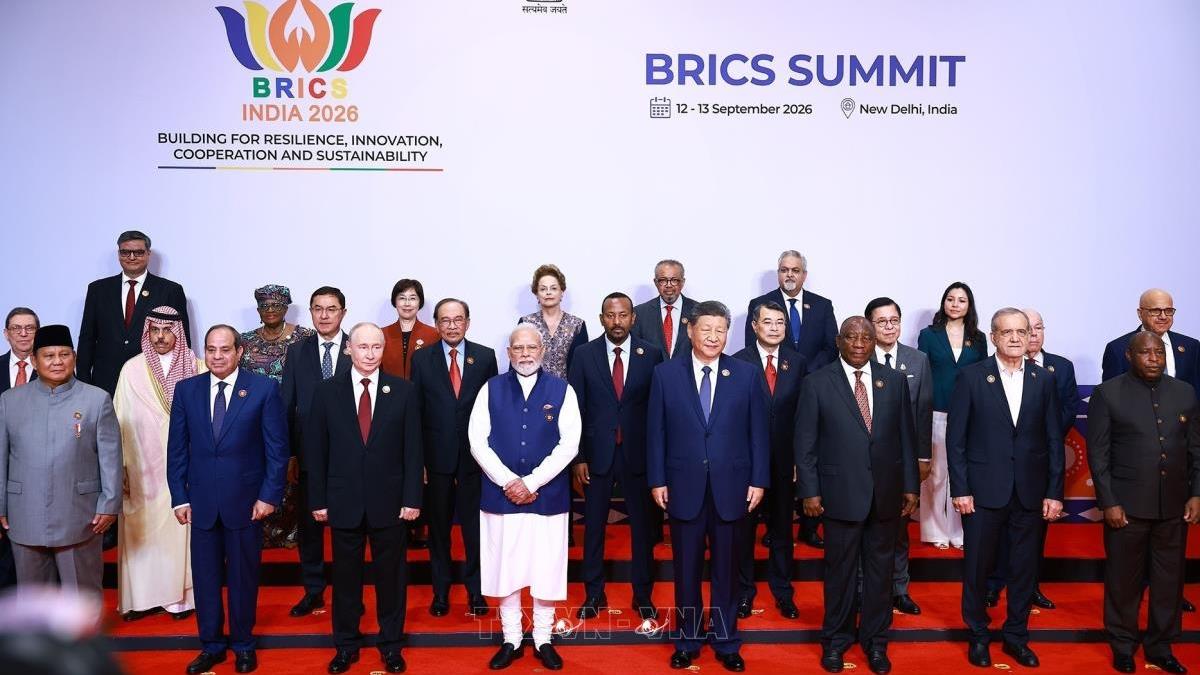 Thủ tướng Lê Minh Hưng gặp Tổng thống Philippines Ferdinand R. Marcos Jr. nhân dự Hội nghị Thượng đỉnh BRICS tại Ấn Độ (13/9/2026)