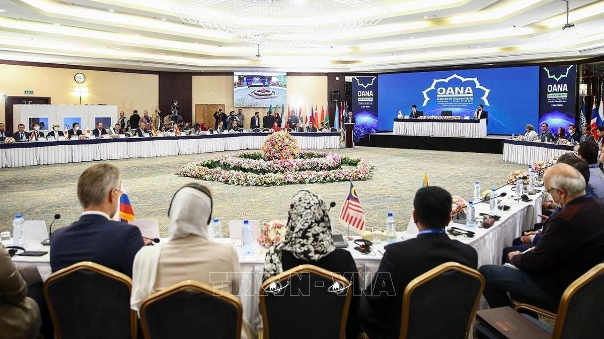 TTXVN tham dự Đại hội đồng OANA lần thứ 18 tại Iran (10/2022)