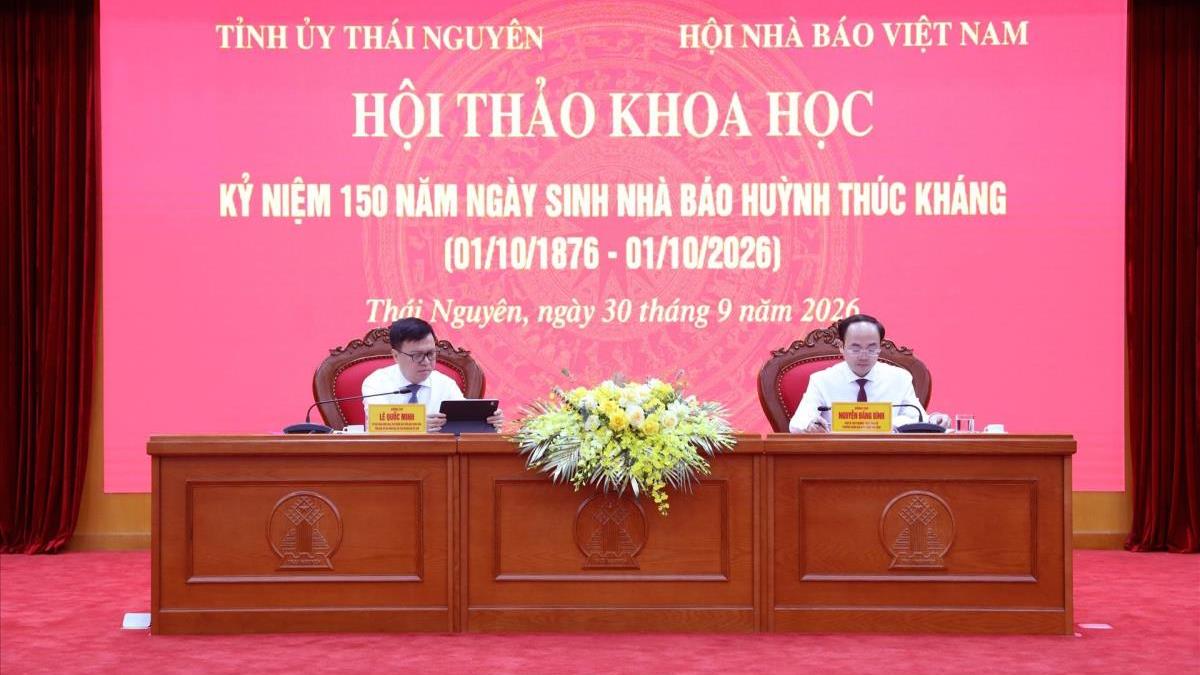   Từ di sản Huỳnh Thúc Kháng đến những giá trị bền vững của báo chí cách mạng Việt Nam