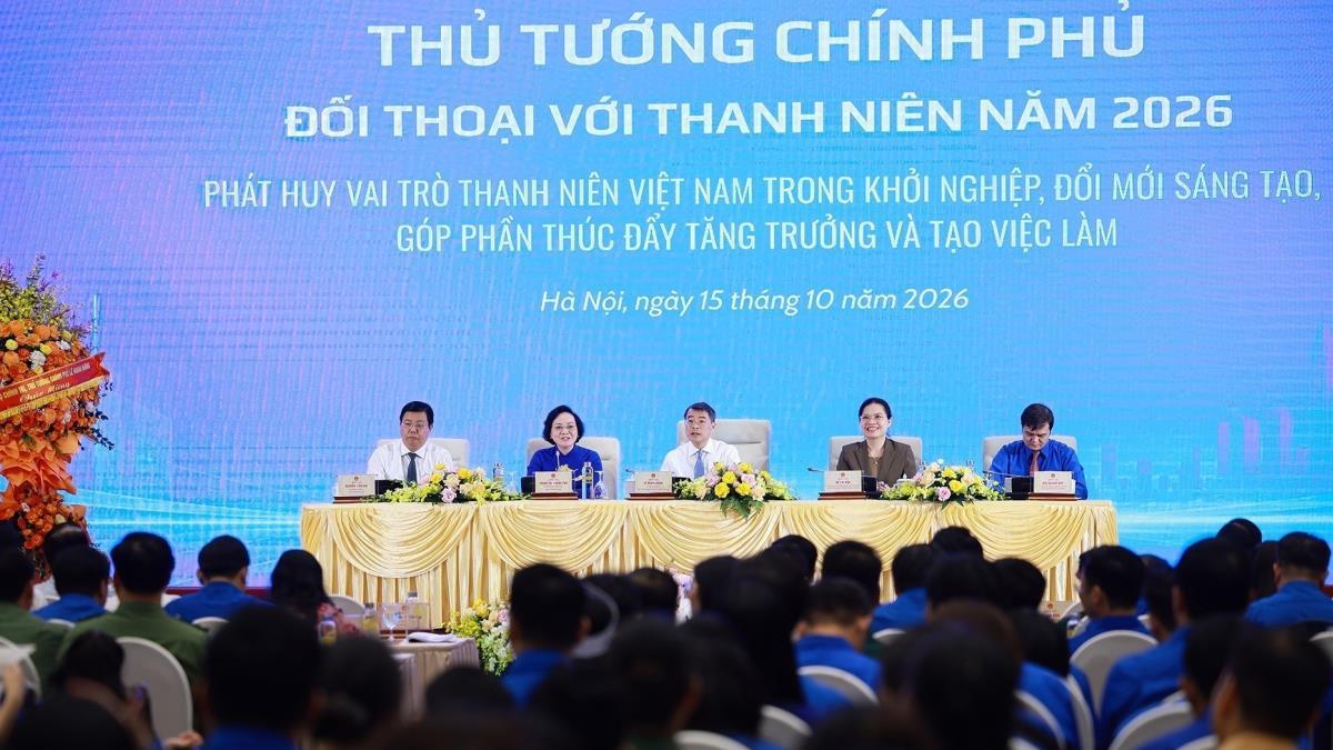 Thủ tướng Lê Minh Hưng đối thoại với Thanh niên năm 2026