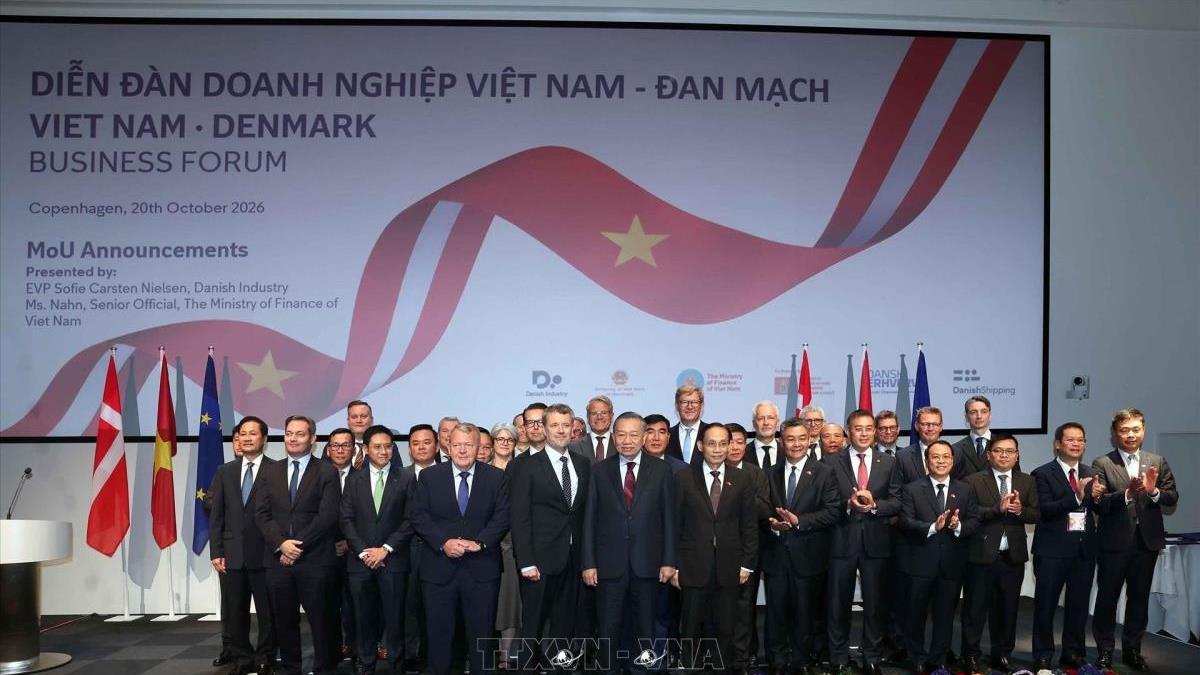 Tổng Bí thư, Chủ tịch nước Tô Lâm chứng kiến Lễ trao các văn kiện hợp tác Việt Nam – Đan Mạch
