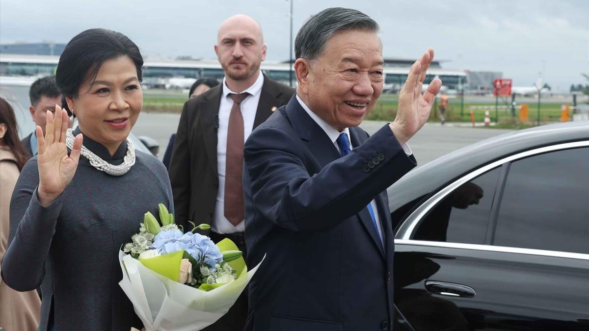 Tổng Bí thư, Chủ tịch nước Tô Lâm và Phu nhân bắt đầu thăm chính thức EU và Bỉ