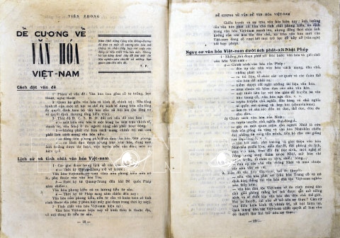 Đề cương về Văn hóa Việt Nam