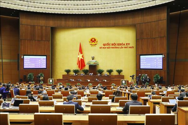 Kỳ họp bất thường lần thứ nhất, Quốc hội khóa XV (4 - 11/1/2022)