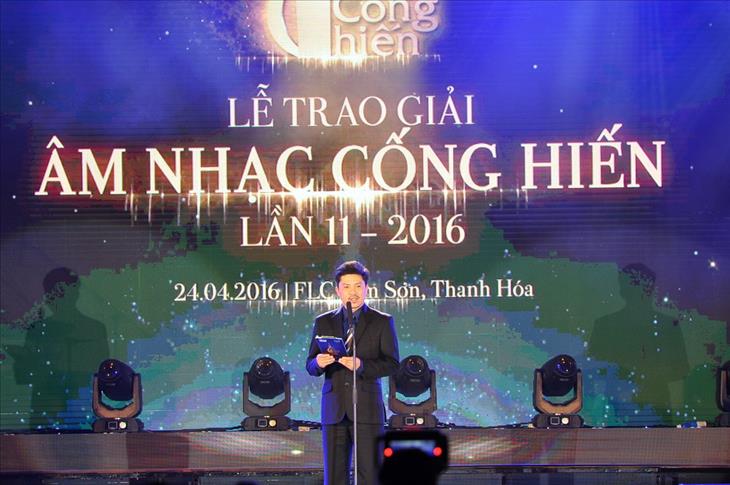 Giải thưởng Âm nhạc Cống hiến 2016
